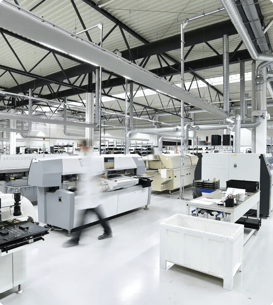 Fertigung elektronischer Baugruppen und Sensorik bei AMS Software & Elektronik